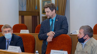 Заседание Законодательного Собрания Оренбургской области